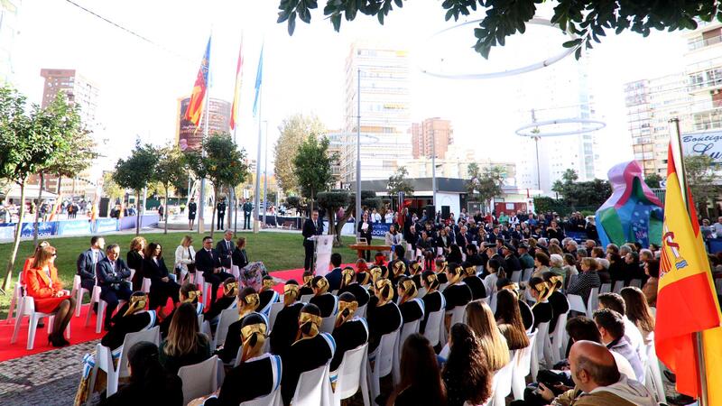Benidorm recognizes on Constitution Day "the generosity" and "courage" of César Vicedo during the 