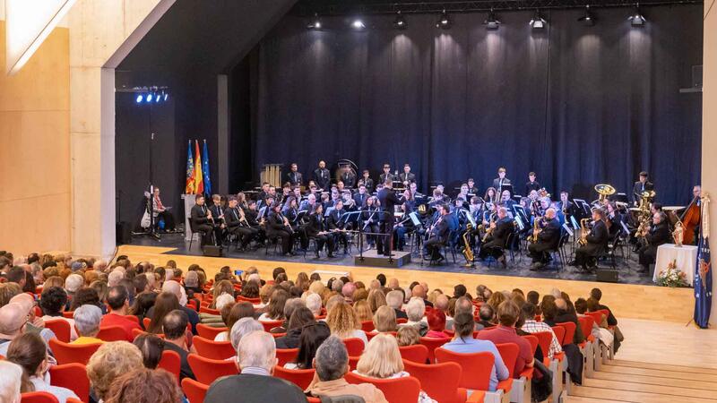 Concierto en honor a Santa Cecilia de la SM La Nova de Benidorm