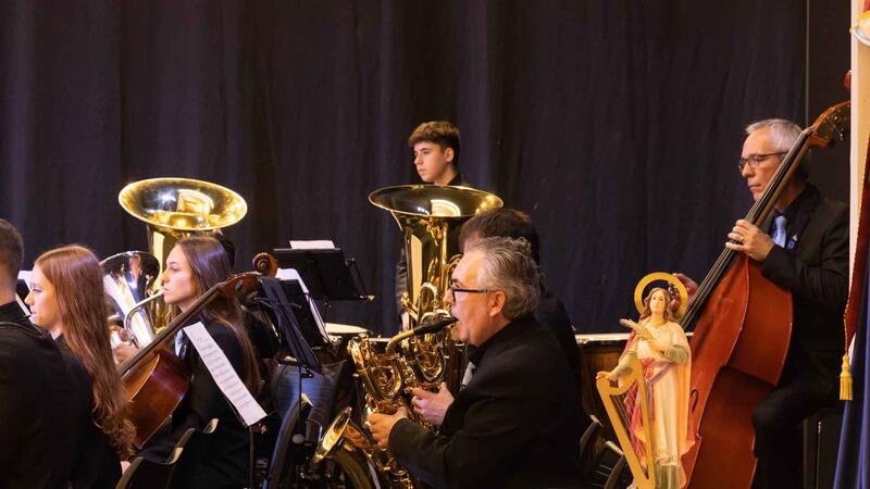 Concierto en honor a Santa Cecilia de la SM La Nova de Benidorm