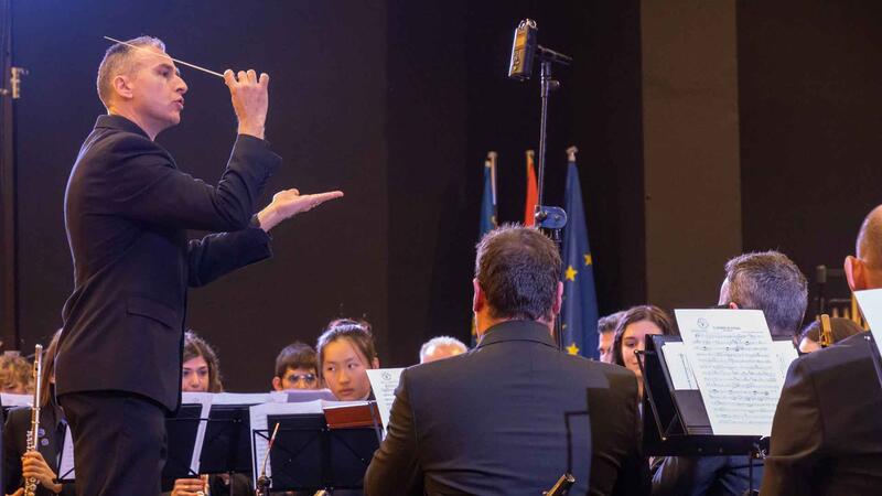 Concierto en honor a Santa Cecilia de la SM La Nova de Benidorm