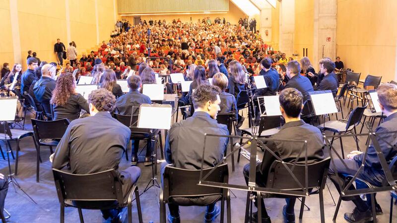 Concierto en honor a Santa Cecilia de la SM La Nova de Benidorm