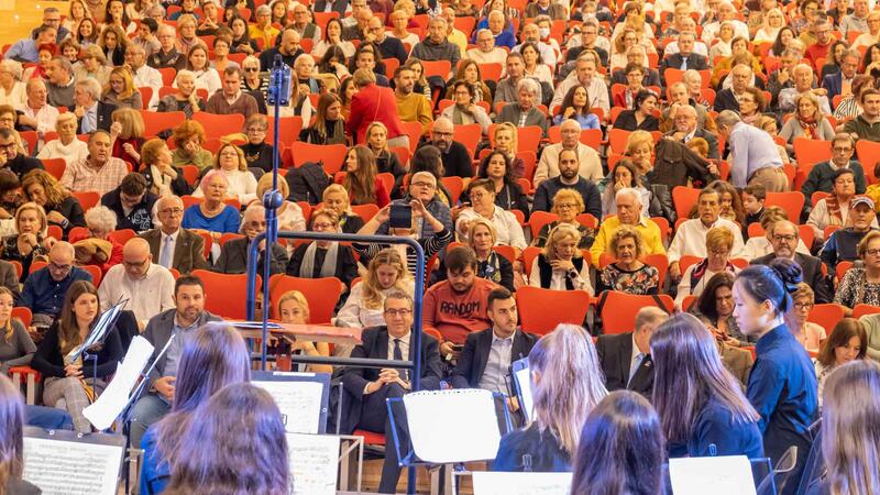 Concierto en honor a Santa Cecilia de la SM La Nova de Benidorm