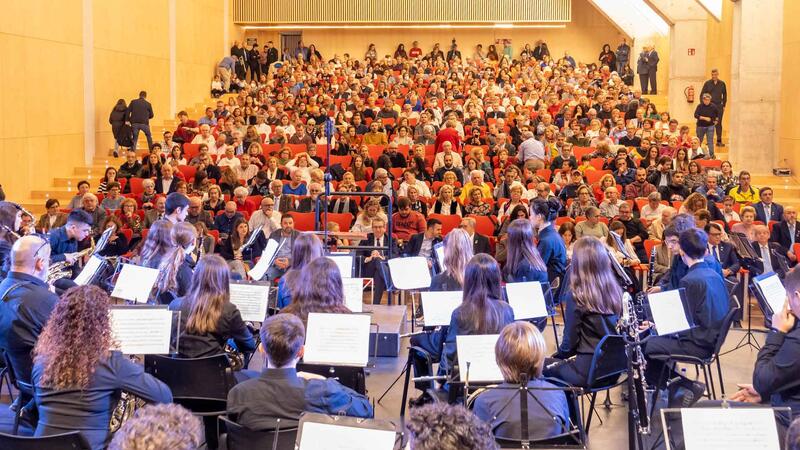 Concierto en honor a Santa Cecilia de la SM La Nova de Benidorm