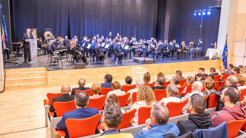 Concierto en honor a Santa Cecilia de la SM La Nova de Benidorm