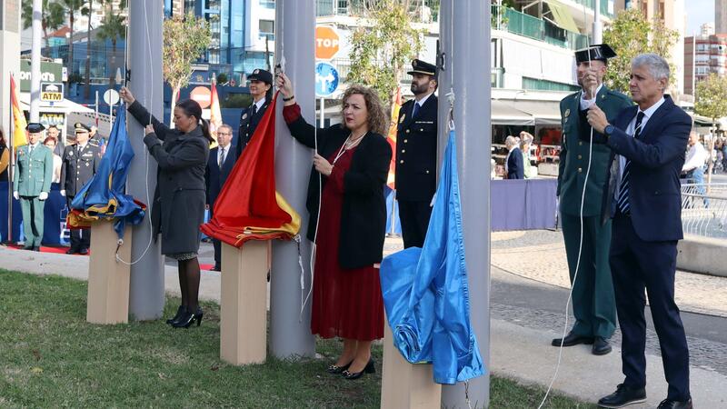 Benidorm recognizes on Constitution Day "the generosity" and "courage" of César Vicedo during the 