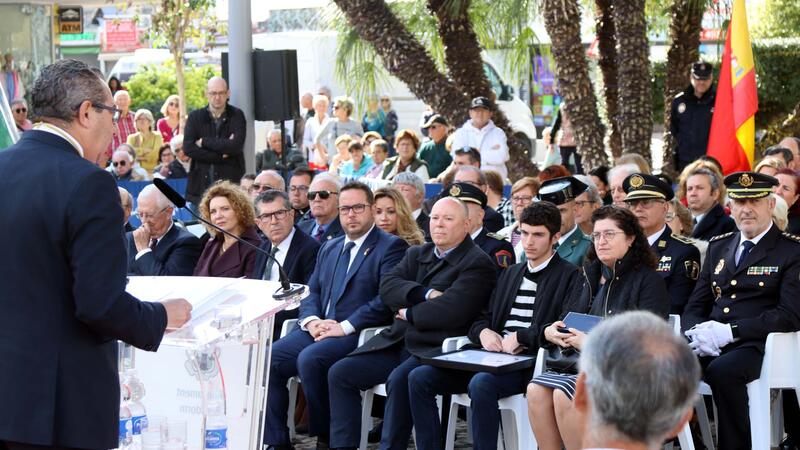 Benidorm recognizes on Constitution Day "the generosity" and "courage" of César Vicedo during the 