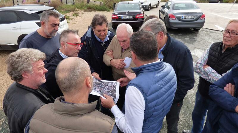 Una banda peatonal mejorará la seguridad de los viandantes en el Camí del Palasiet  