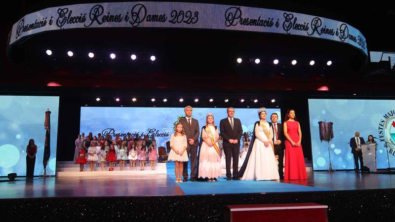 Angélica Morenilla y Daniela Talavera, nuevas reinas de les Festes Majors Patronals de Benidorm de 2023