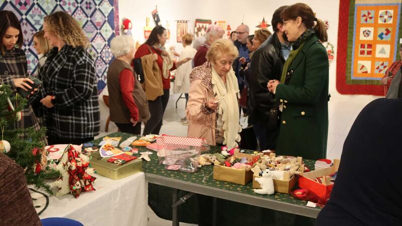 La Casa del Fester acoge hoy y mañana una exposición de ‘patchwork’