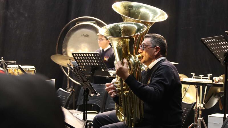 La Unión Musical de Benidorm despide los actos en honor a Santa Cecilia con un gran concierto en el Centro Cultural 