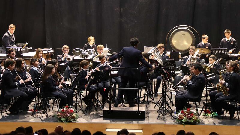La Unión Musical de Benidorm despide los actos en honor a Santa Cecilia con un gran concierto en el Centro Cultural 