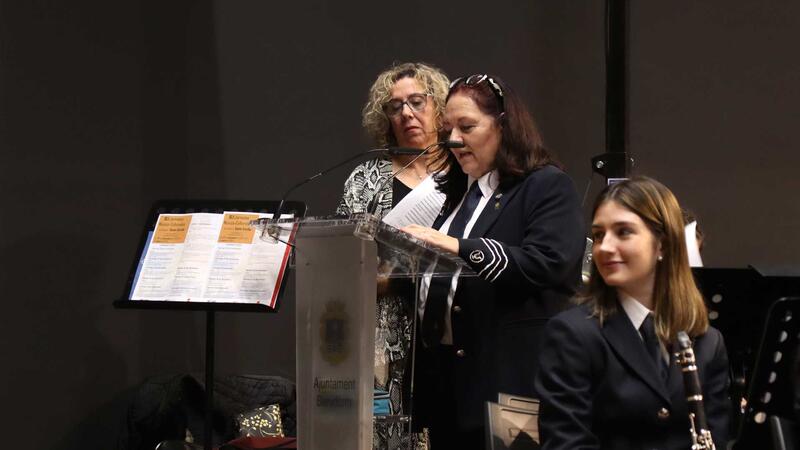 La Unión Musical de Benidorm despide los actos en honor a Santa Cecilia con un gran concierto en el Centro Cultural 