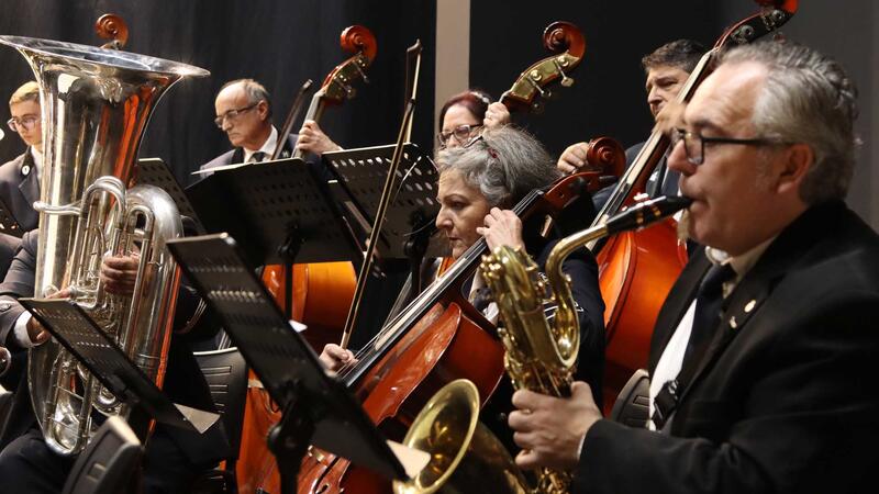 La Unión Musical de Benidorm despide los actos en honor a Santa Cecilia con un gran concierto en el Centro Cultural 