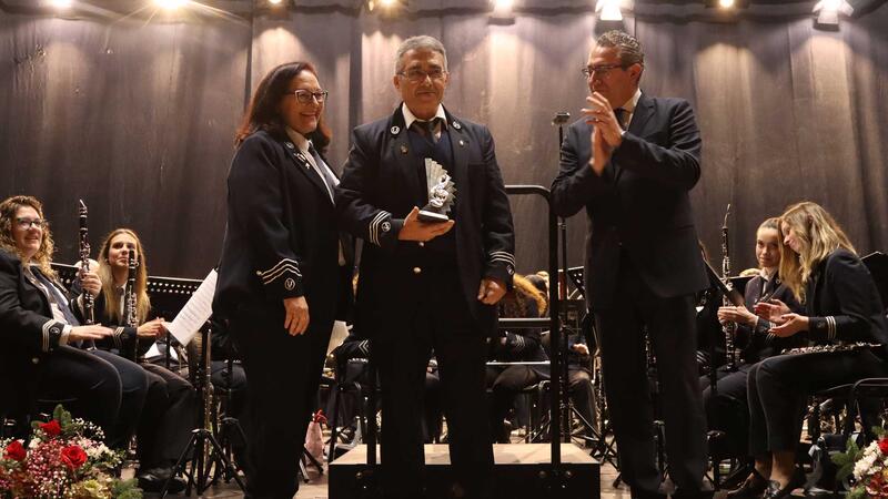 La Unión Musical de Benidorm despide los actos en honor a Santa Cecilia con un gran concierto en el Centro Cultural 
