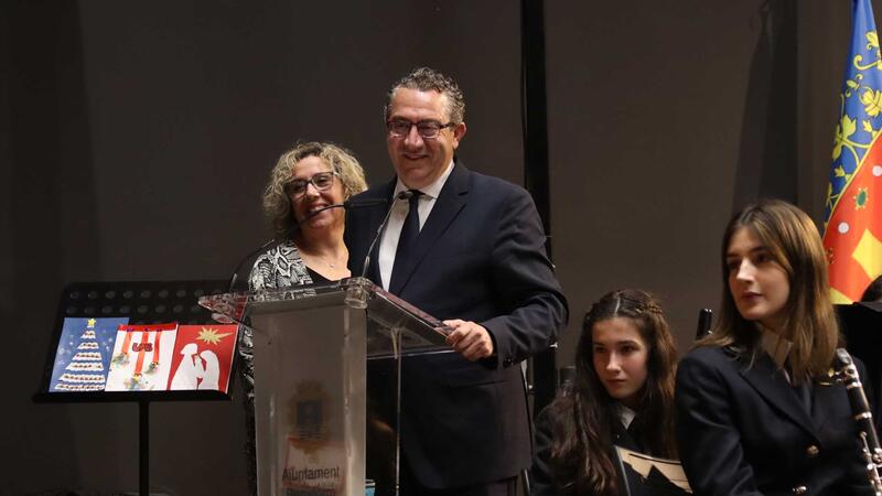 La Unión Musical de Benidorm despide los actos en honor a Santa Cecilia con un gran concierto en el Centro Cultural 