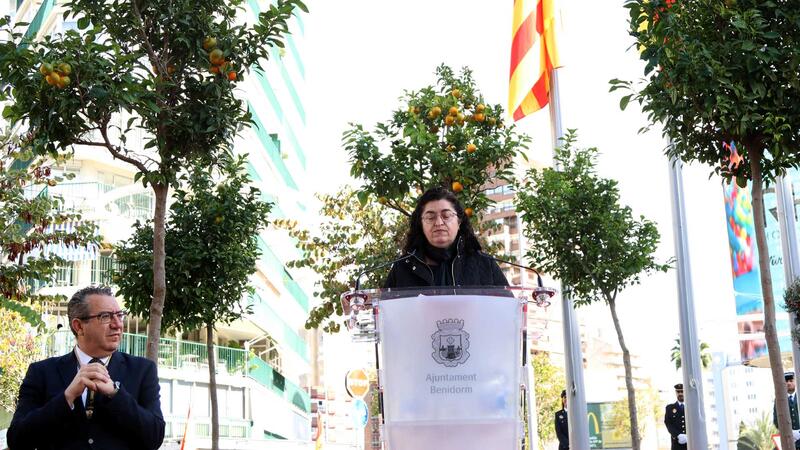 Benidorm recognizes on Constitution Day "the generosity" and "courage" of César Vicedo during the 