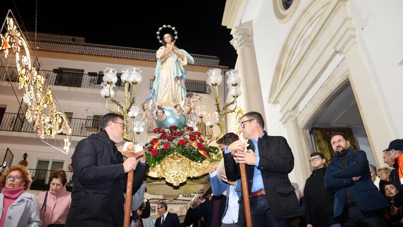 Benidorm celebrates Inmaculada Concepción festivity