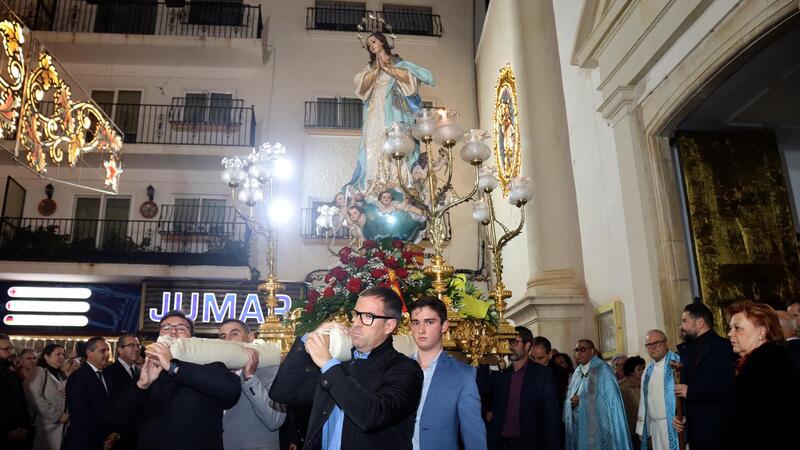Benidorm celebrates Inmaculada Concepción festivity
