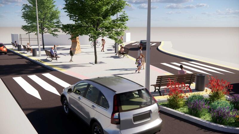 The asphalting of Nicaragua Avenue completes the works to improve mobility and pedestrian safety