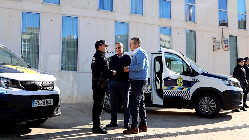 La Policía Local renueva su parque móvil con la incorporación de tres nuevos vehículos a su flota 
