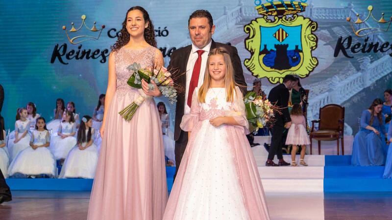 Angélica Morenilla and Daniela Talavera, crowned queens of Benidorm Patron Saint Festivities