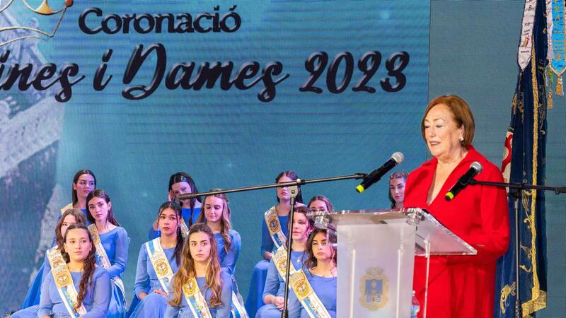Angélica Morenilla and Daniela Talavera, crowned queens of Benidorm Patron Saint Festivities