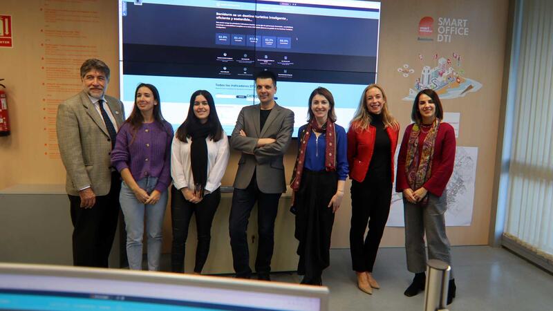 Una delegación oficial de Ucrania visita Benidorm para conocer nuevas formas de promoción y cómo se gestiona un DTI