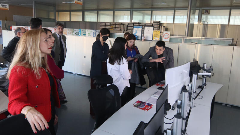 Una delegación oficial de Ucrania visita Benidorm para conocer nuevas formas de promoción y cómo se gestiona un DTI