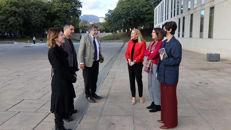 Una delegación oficial de Ucrania visita Benidorm para conocer nuevas formas de promoción y cómo se gestiona un DTI