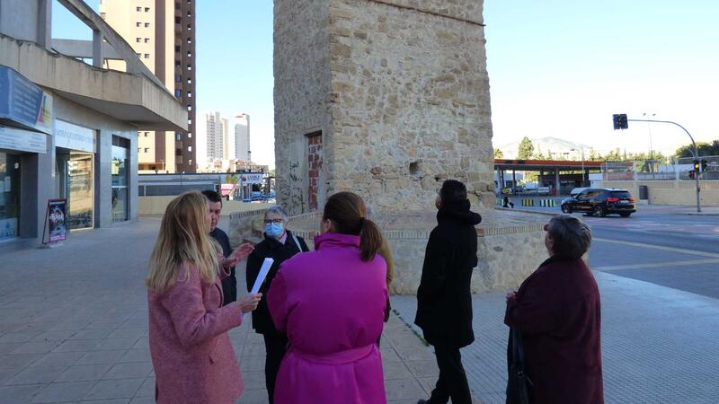 Benidorm rehabilitará este año la Torre de Morales con una subvención de la Diputación