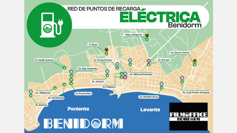 Puntos recarga eléctrica