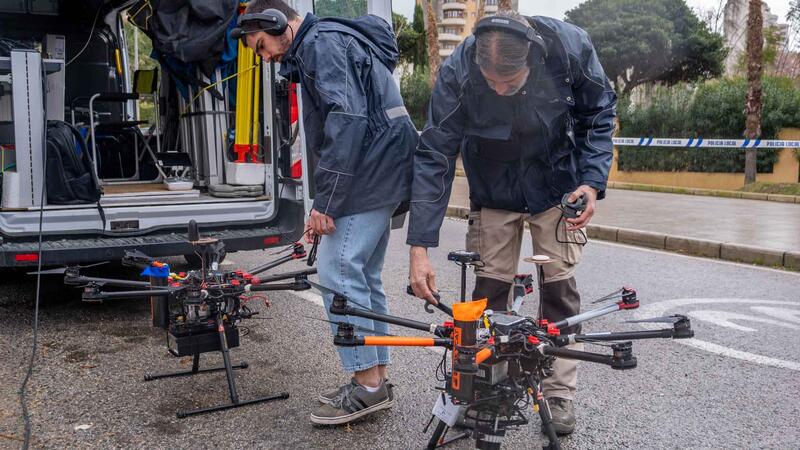 Benidorm reafirma la seua aposta per la tecnologia i innovació i és referent en la integració dels drons en l