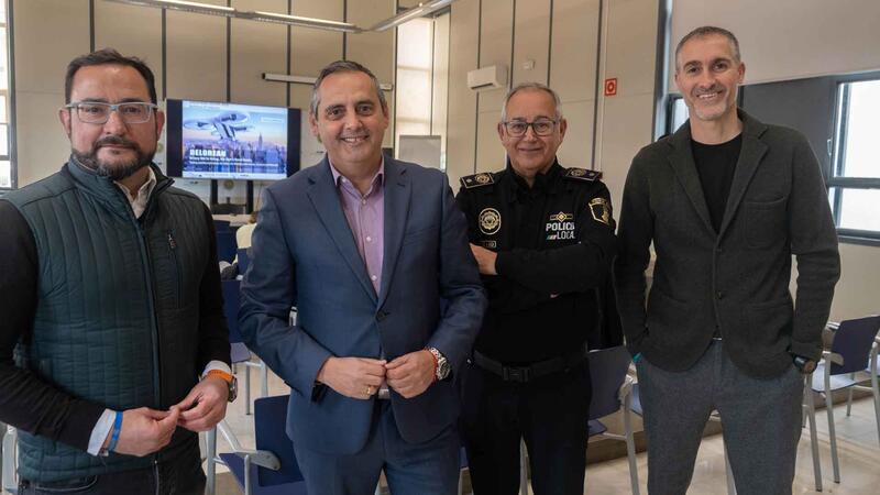 Benidorm reafirma la seua aposta per la tecnologia i innovació i és referent en la integració dels drons en l
