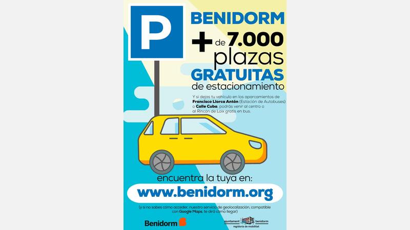 Com aparcar gratis a Benidorm des de l