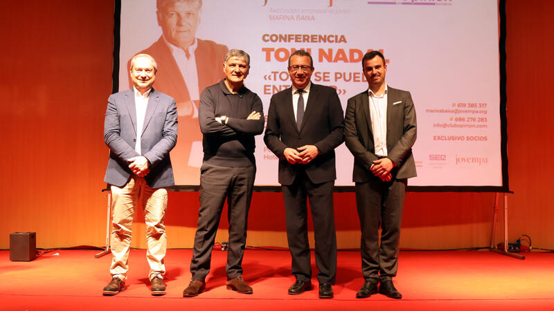 Toni Nadal aborda a Benidorm la importància de la resiliència en el desenvolupament i èxit professional