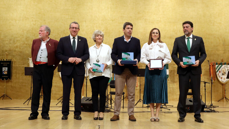 Toni Pérez, reconocido como Andaluz del Año por la Federación Cultural de Andalucía al sur de la Comunidad Valenciana