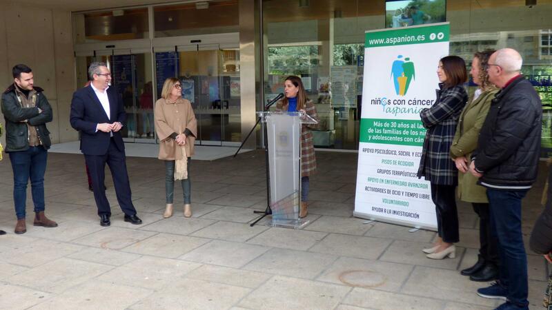 Today Benidorm commemorates the celebration of International Childhood Cancer Day with the motto 