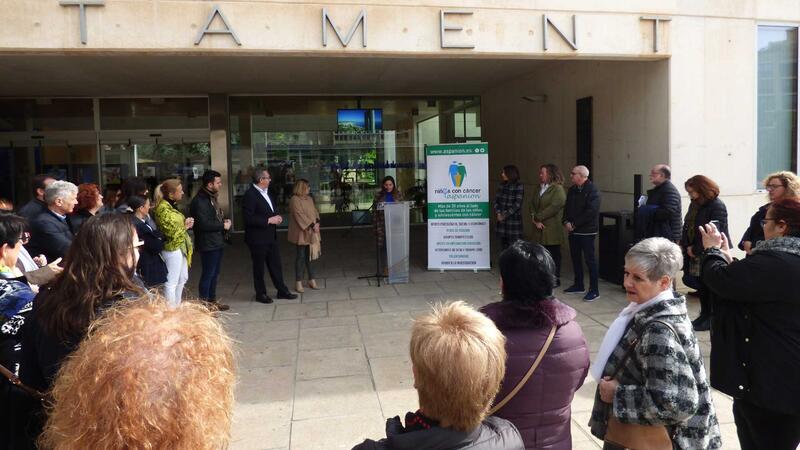 Today Benidorm commemorates the celebration of International Childhood Cancer Day with the motto 
