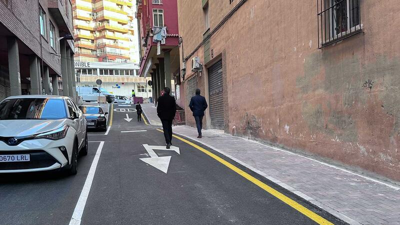 Benidorm completes the accessibility and mobility improvements in the surroundings of Santa Cristina street