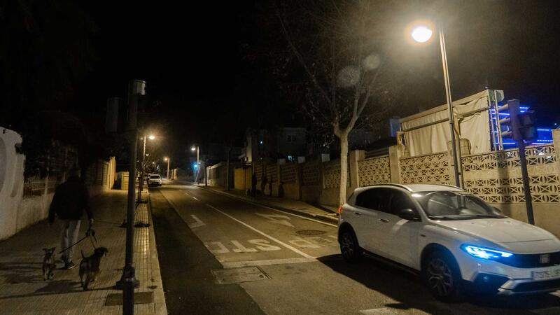 Benidorm inicia en Severo Ochoa las mejoras de la segunda fase del programa IDAE, con el cambio de farolas y luminarias