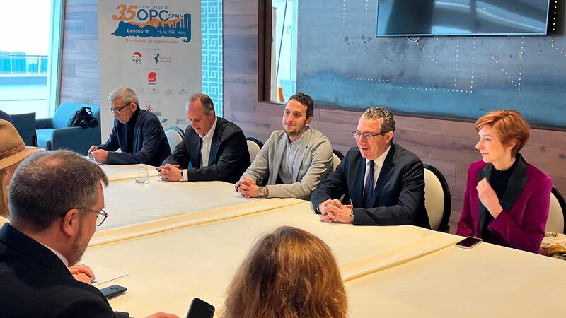 Benidorm despierta el interés de la Organización Profesional de Congresos para el turismo MICE