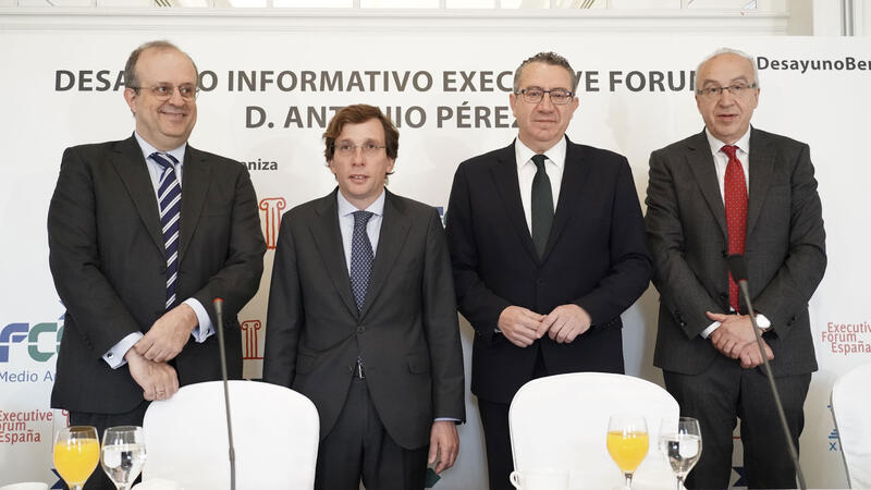Toni Pérez reclama en el Executive Forum un porcentaje del IVA generado por el turismo para los destinos