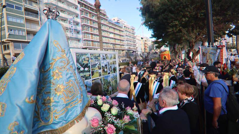 Benidorm once again shows its devotion to Mare de Déu del Sofratge in the commemoration of the 283rd anniversary of the discovery of the patroness saint