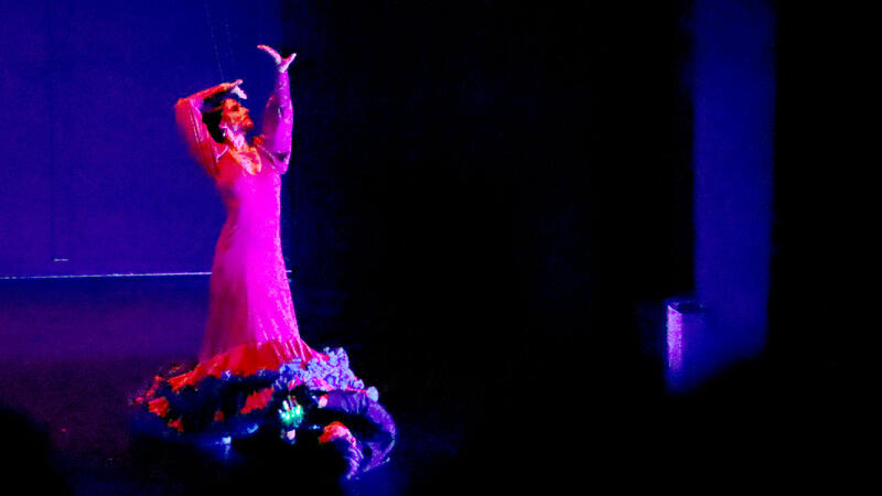 Ana Agraz and her show 