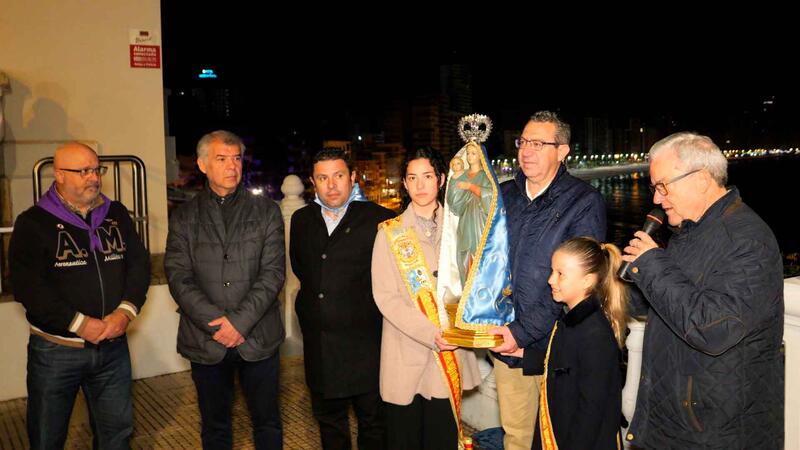 Benidorm madruga para recordar la llegada, hace 283 años, de la Mare de Déu del Sofratge