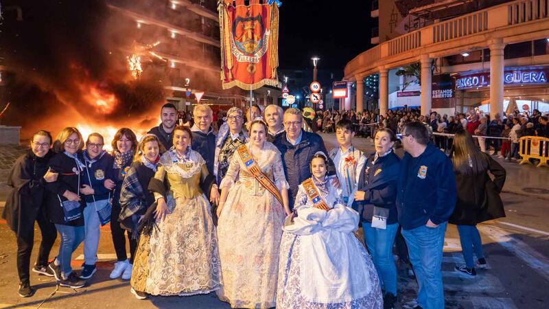 Las fallas de Benidorm se despiden hasta el próximo año con la ‘Nit de la Cremà’
