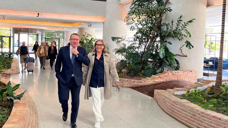 Work days in Benidorm of the Housewives of the province of Alicante
