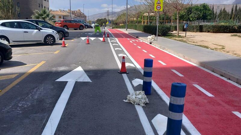 Benidorm ejecuta actuaciones para mejorar la fluidez del tráfico y la seguridad peatonal en Semana Santa