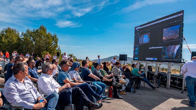 Drone companies test their innovations in rescue and surveillance in Benidorm