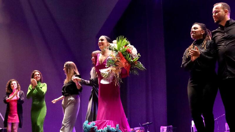 Ana Agraz and her show 